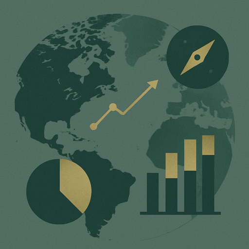 Market intelligence service icon